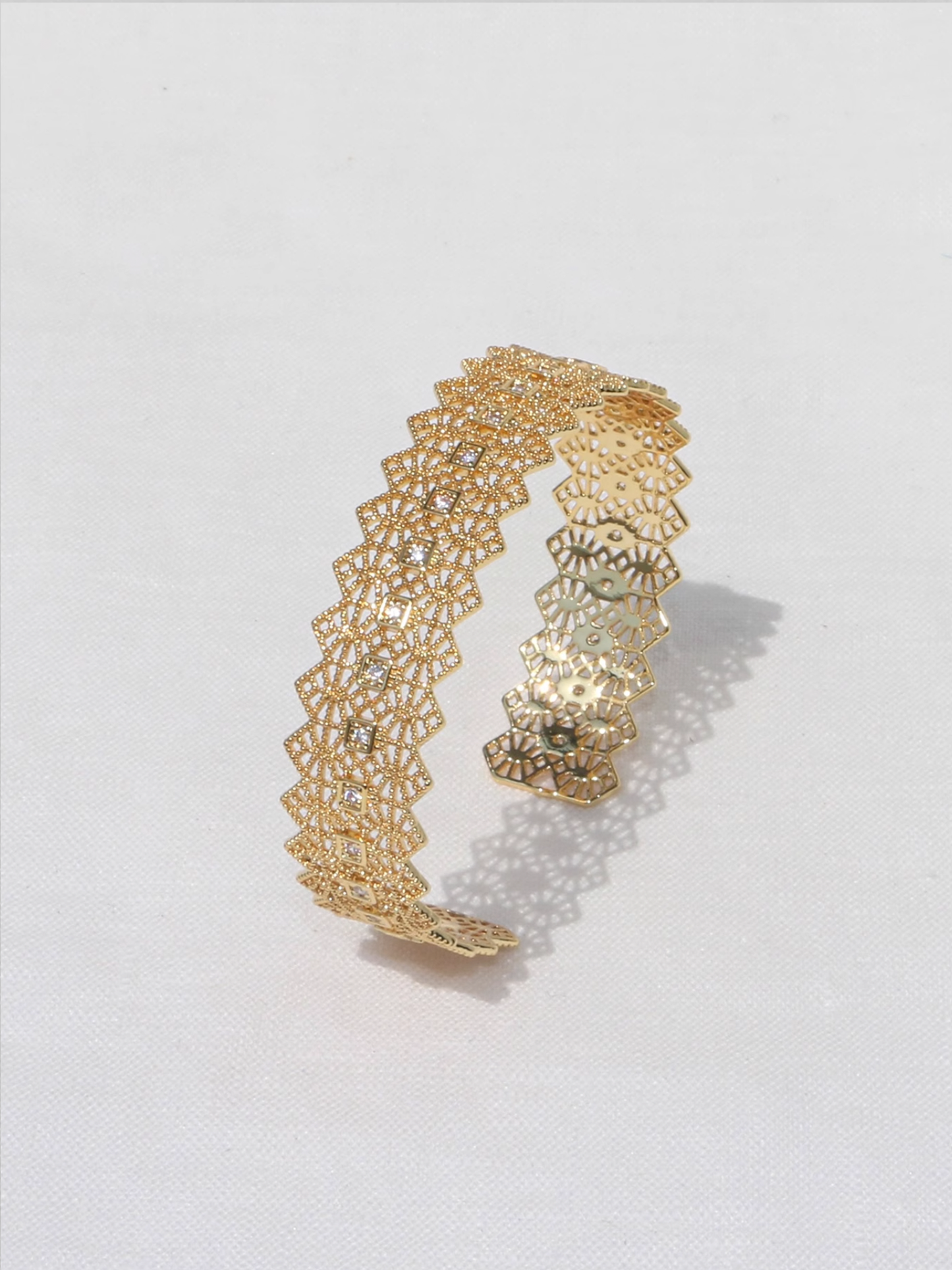 Lace Filigree Cuff Bracelet - The New Witch