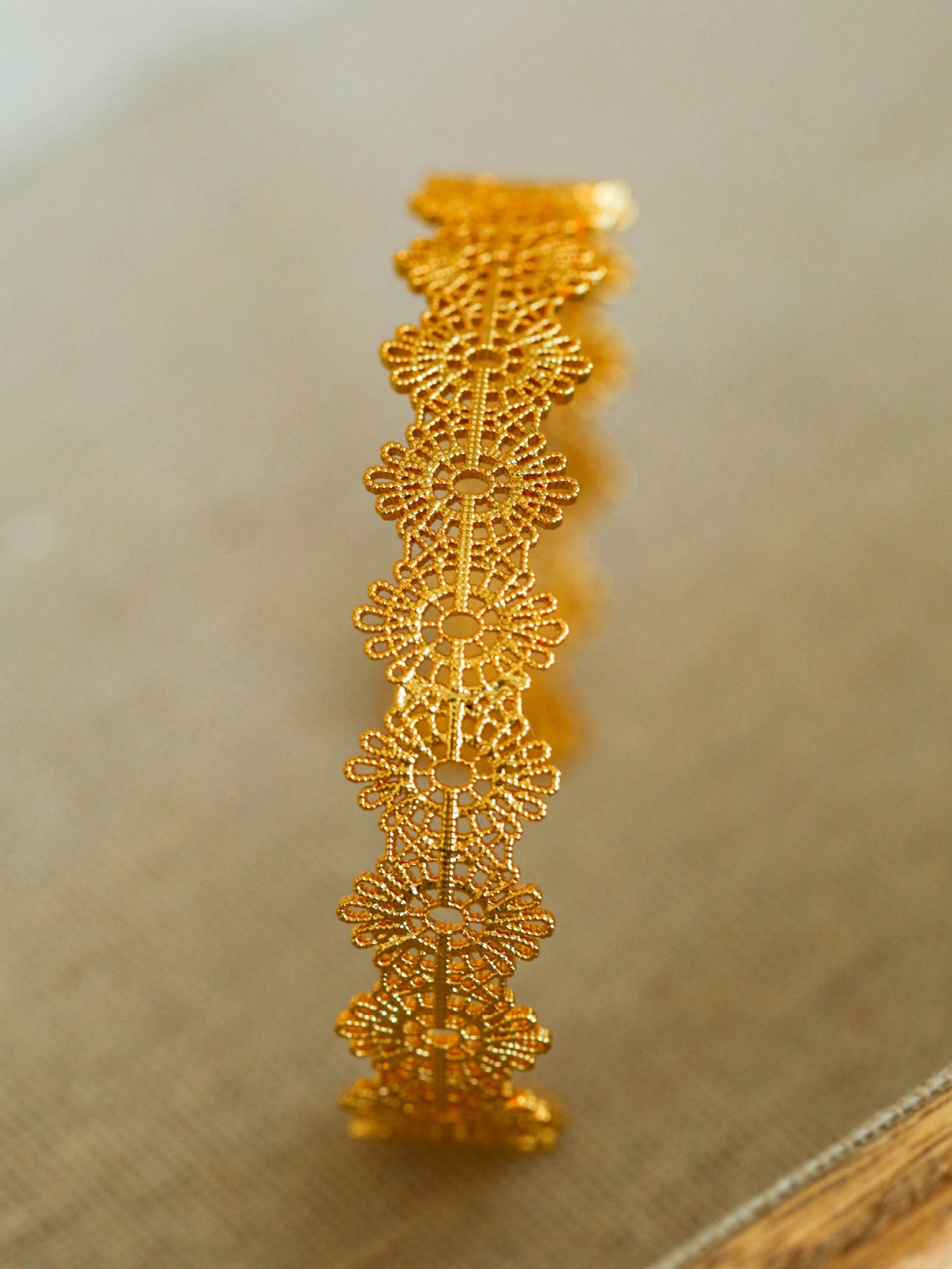 Lace Filigree Cuff Bracelet - The New Witch