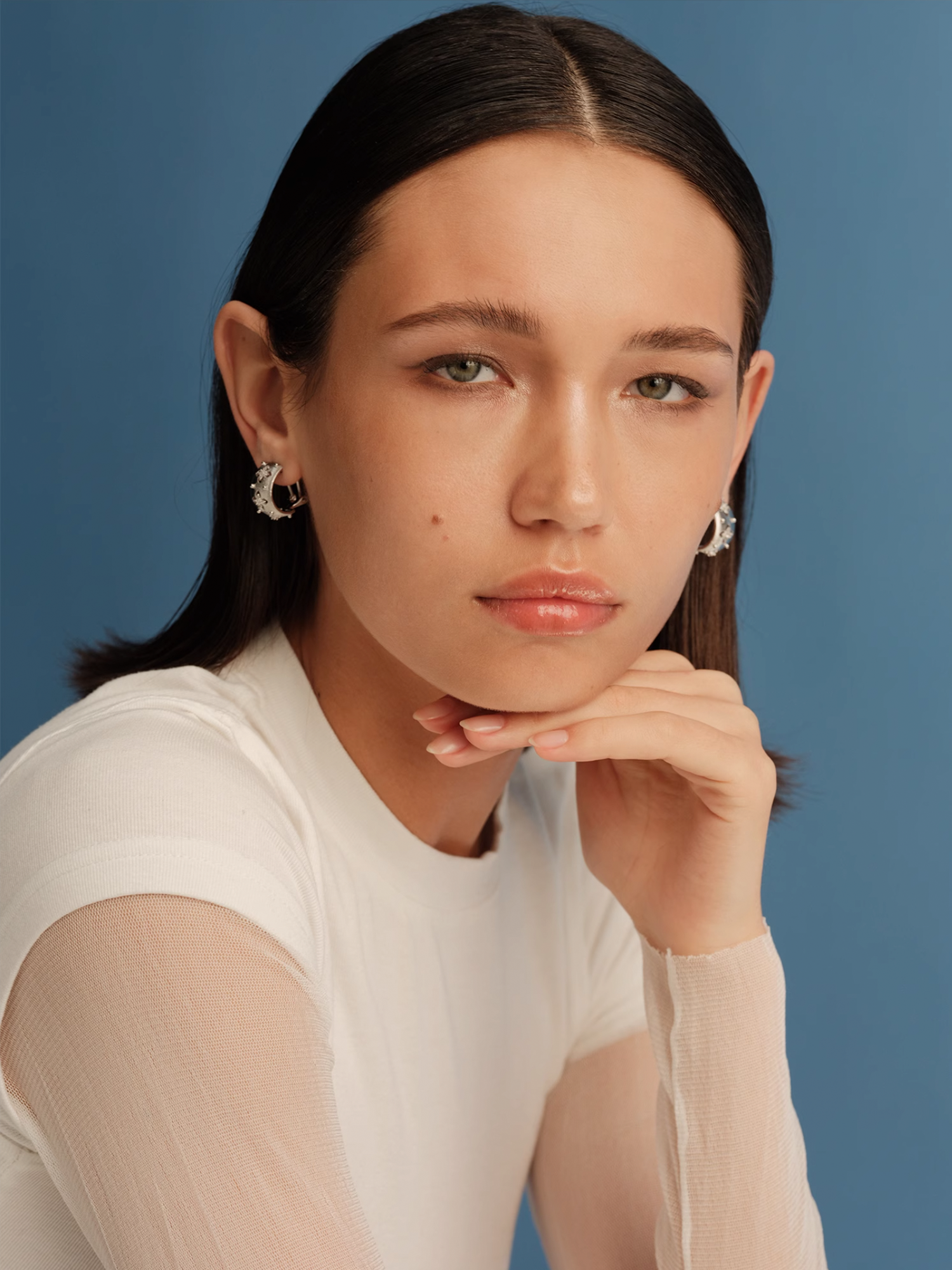 Baroque Stripe Hoop Earrings - The New Witch