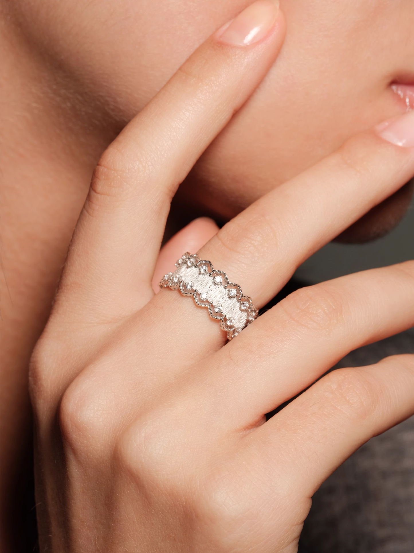 Sterling Silver Lace Ring - The New Witch