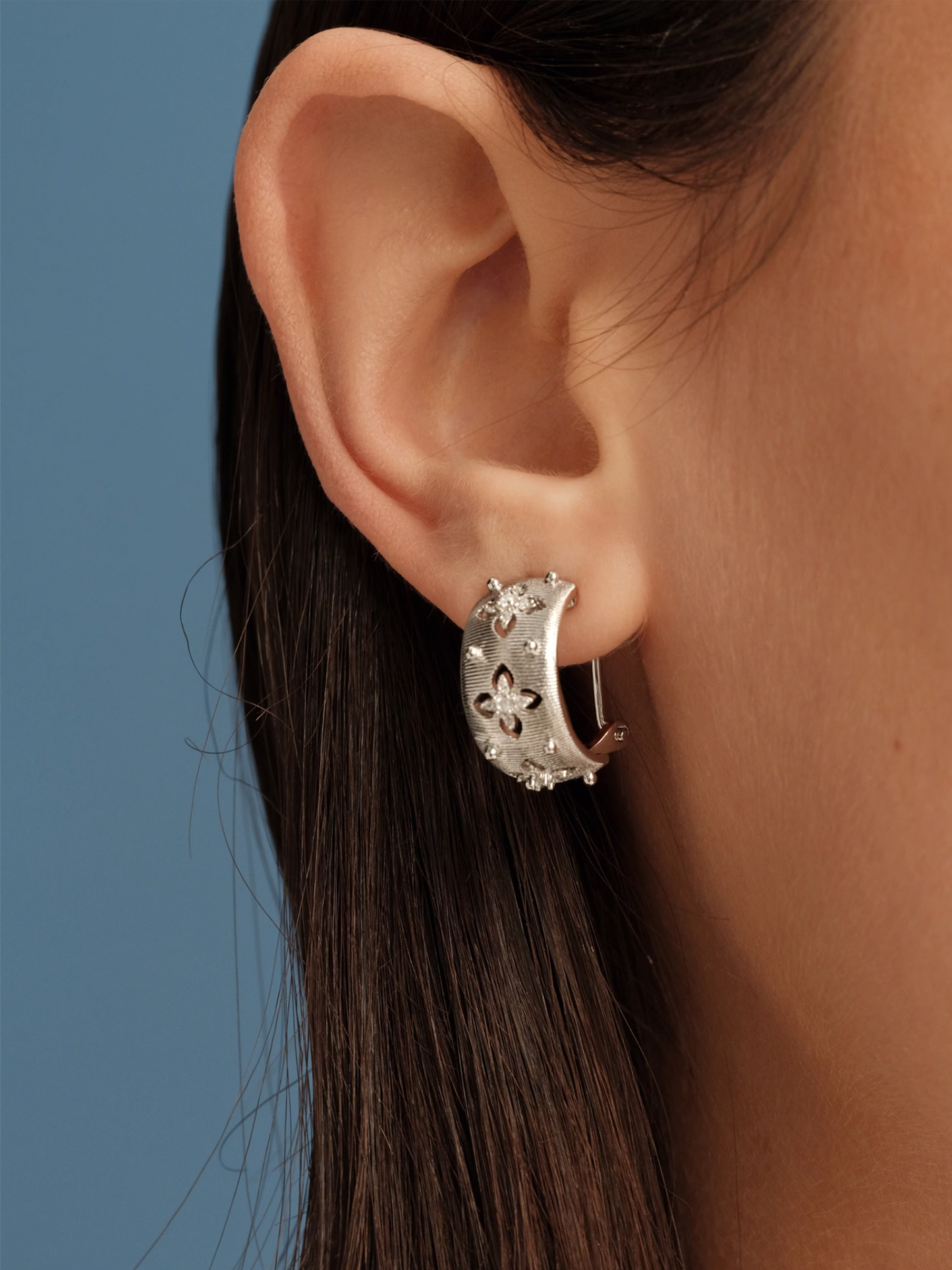Baroque Stripe Hoop Earrings - The New Witch