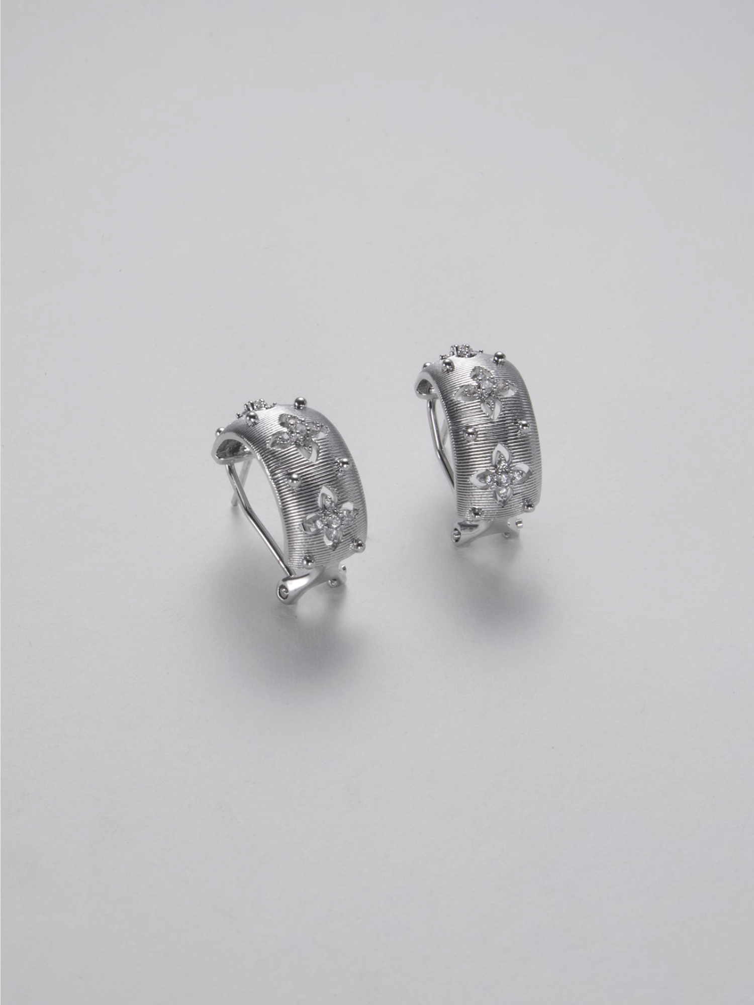 Baroque Stripe Hoop Earrings - The New Witch