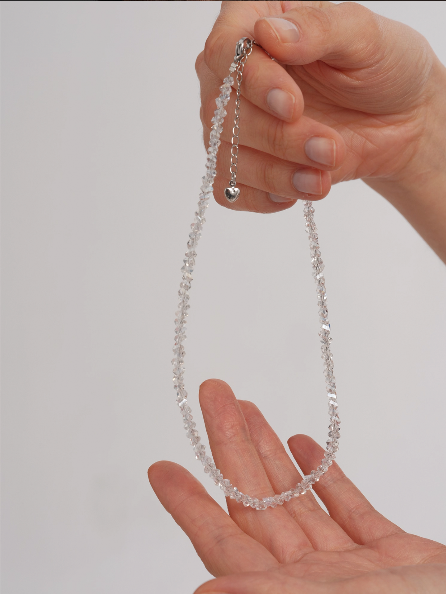 White Crystal Necklace