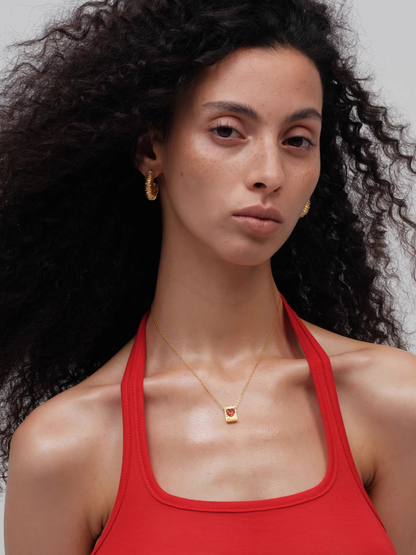 Ruby Heart Necklace - The New Witch