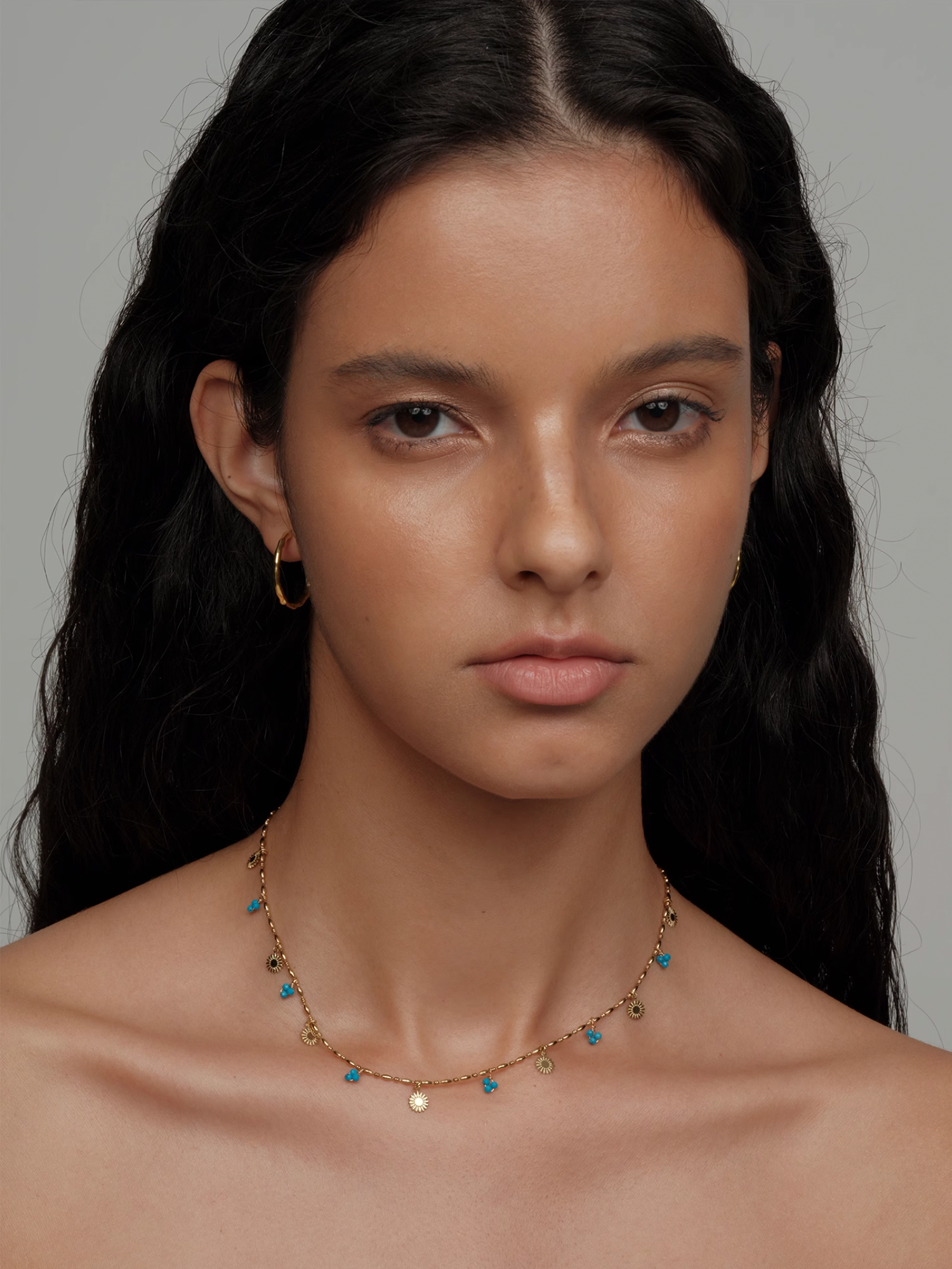 Turquoise Bead Necklace - The New Witch