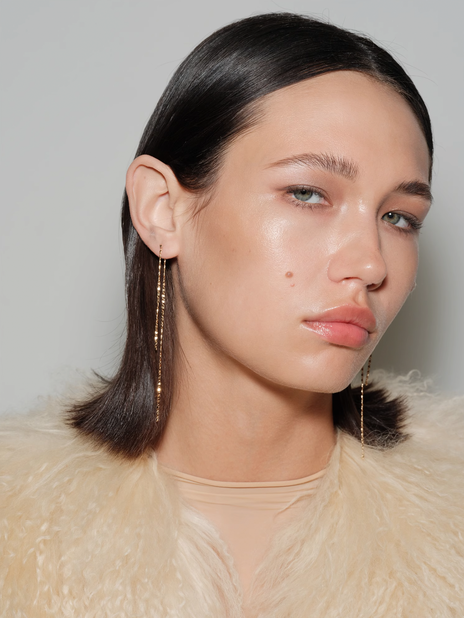 Layered Fine Chain Threader Earrings - The New Witch