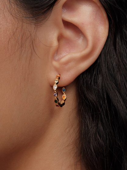 Colorful Hoop Earrings - The New Witch