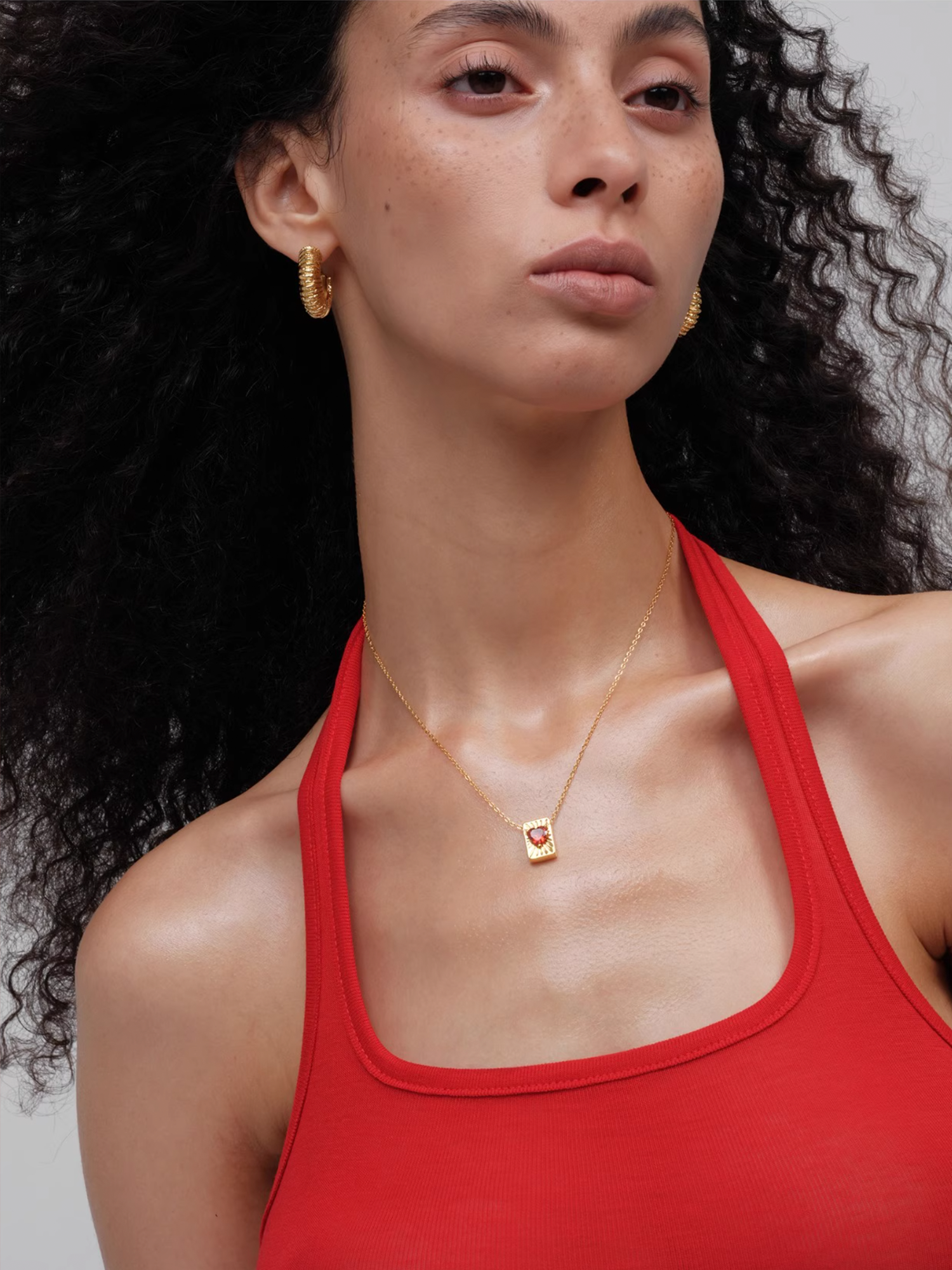 Ruby Heart Necklace - The New Witch