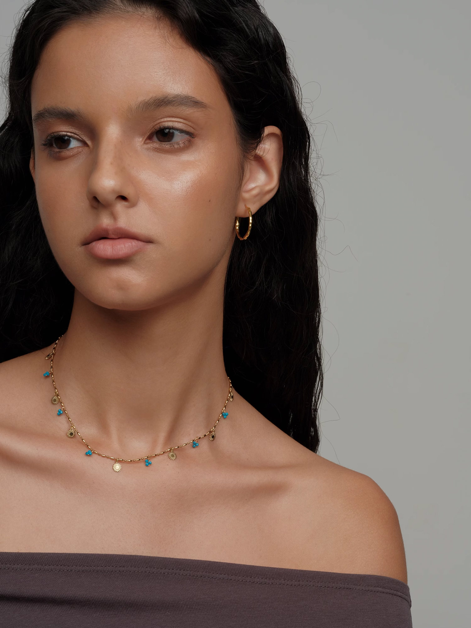Turquoise Bead Necklace - The New Witch