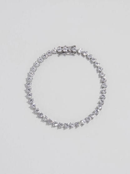 Sterling Silver Tennis Bracelet - The New Witch