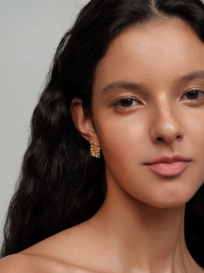 Color Pop Tassel Stud Earrings - The New Witch