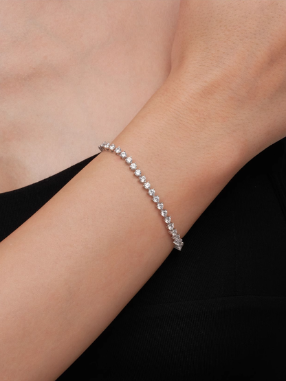 Sterling Silver Tennis Bracelet - The New Witch