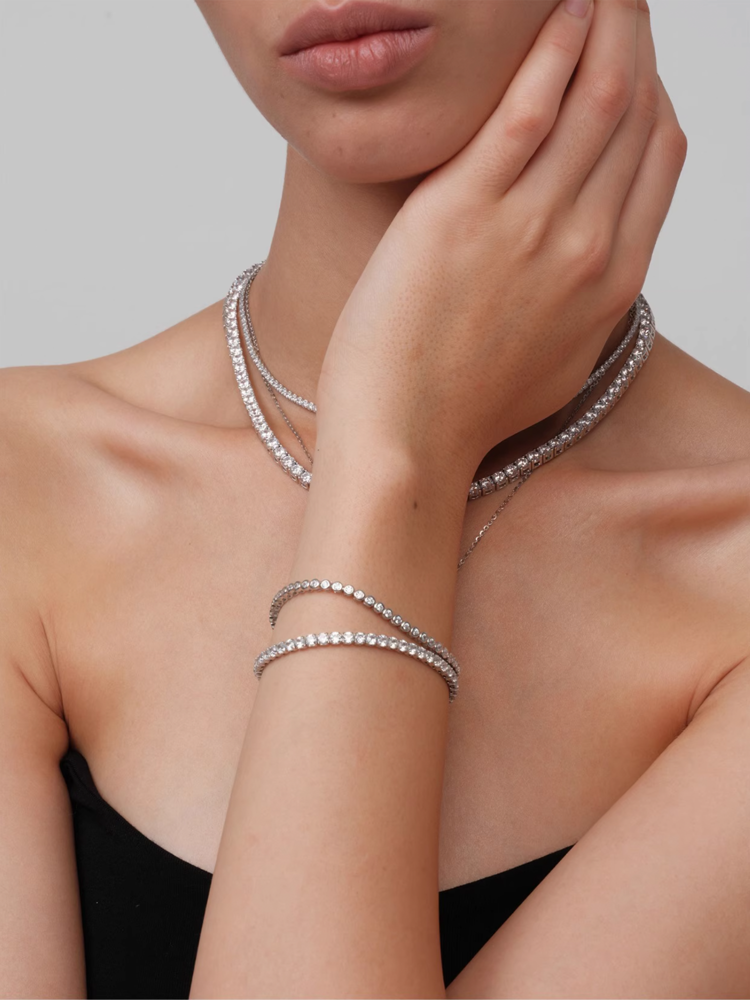 Sterling Silver Tennis Bracelet - The New Witch